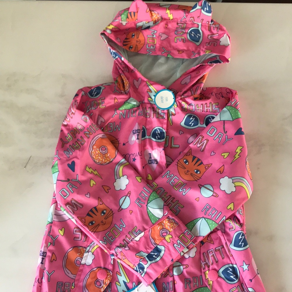 Carters girls 4T Raincoat